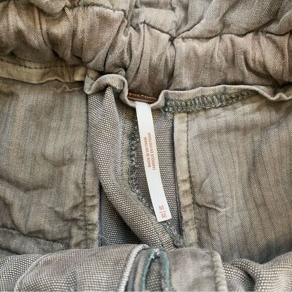 Free People Margate Pleated Slouchy Fabric Pants - Picture 5 of 6